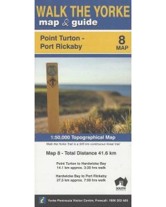Walk The Yorke Map 8 - Point Turton to Port Rickaby