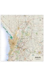 Adelaide Hills Wall Map - Carto Graphics