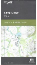 Bathurst Tasmap Topographic Map - TS06