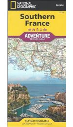Southern France Adventure Travel Map