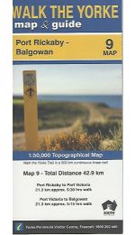 Walk The Yorke Map 9 - Port Rickaby to Balgowan